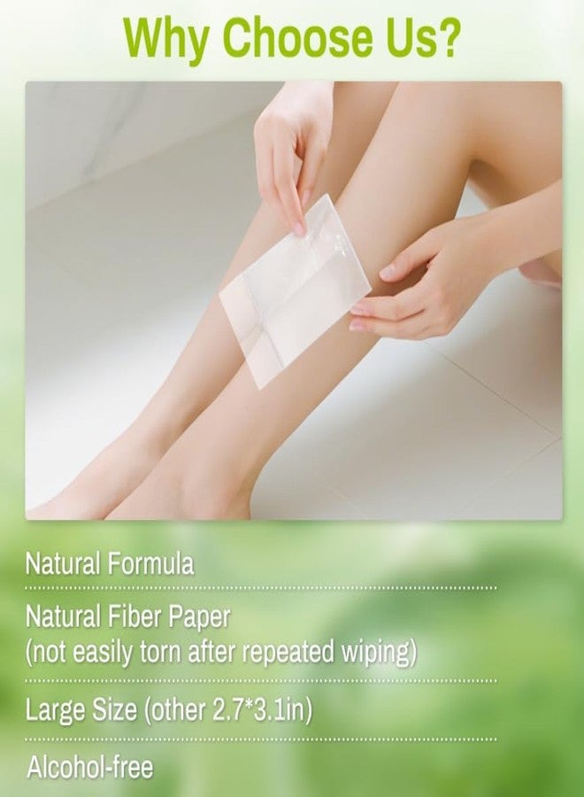 RAQEHO 20PCS Post Wax Wipes - After Waxing Calming Oil Wipes Post Wax Care for Body Facial Waxing Remover Aftercare Product for Hair Removal After Wax Care Remove Residue Waxing Aftercare Supplies - Image 4